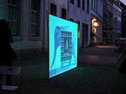 Videoinstallation "Hommage an E. Muybridge"